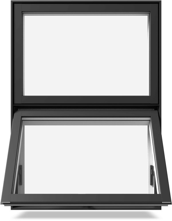 revocell awning window part open front view