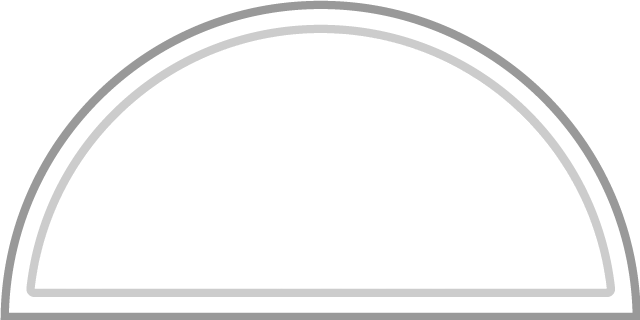 doortransom round halfmoon