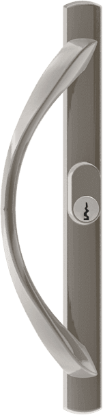 euro handle satin chrome