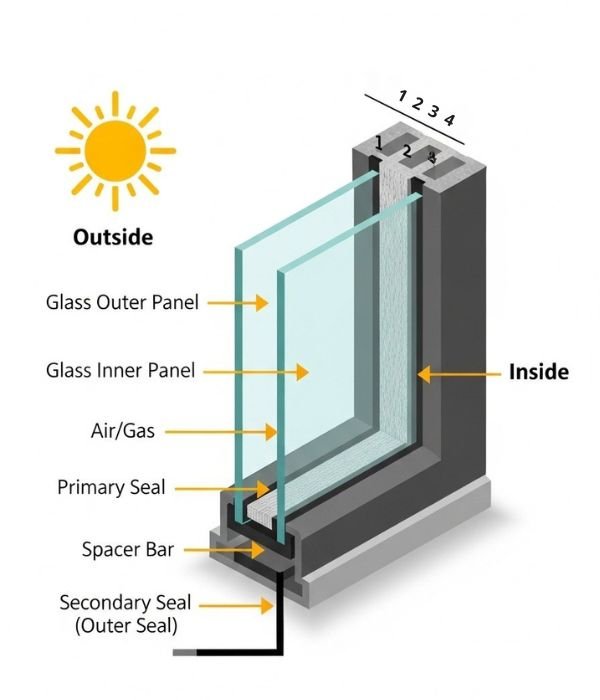 Components of Thermal Glass Units